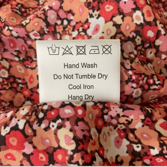 OPT NWT ANTHROPOLOGIE ONE PRETTY TIME POPPY FLORAL DRESS - Picture 8 of 8